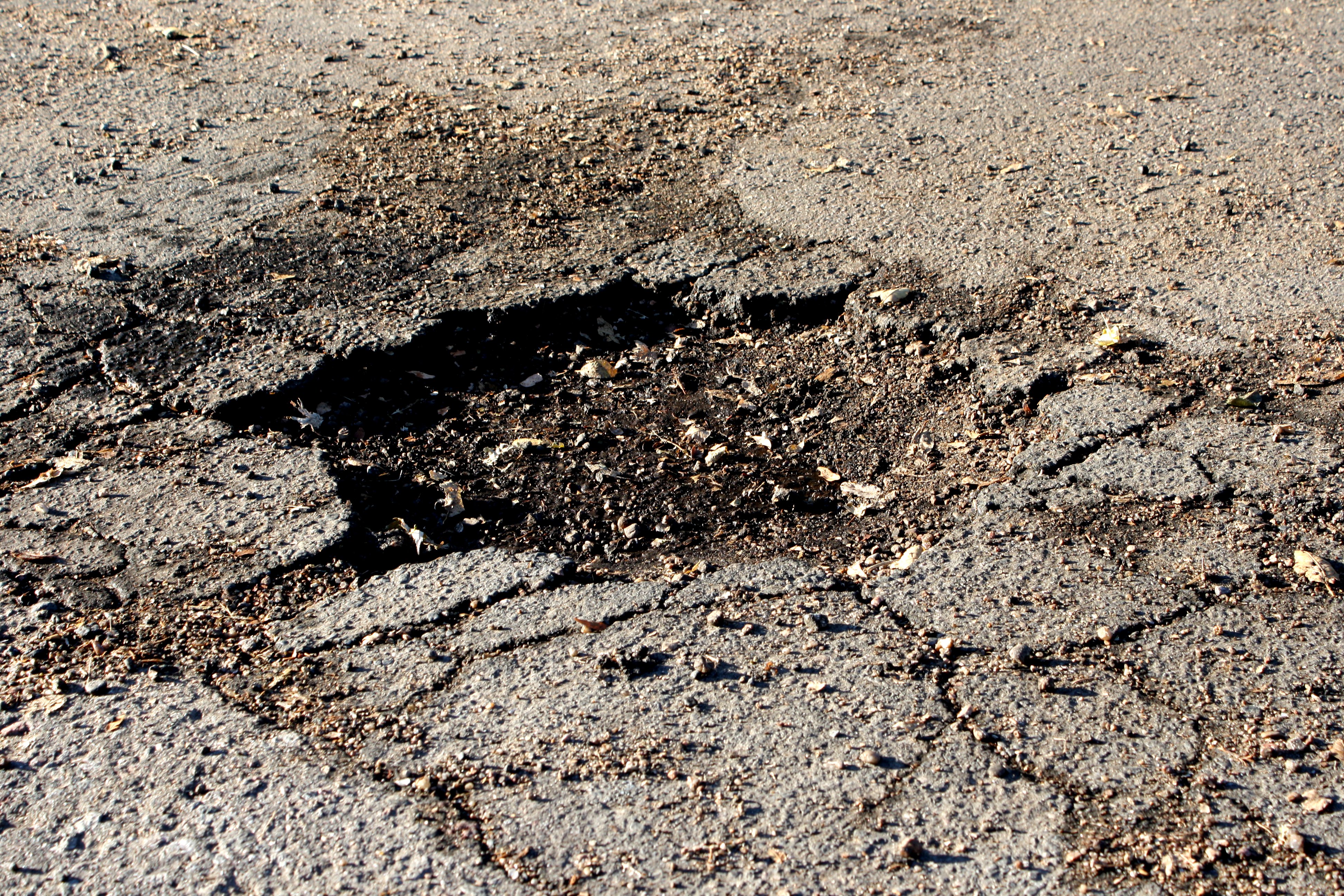 Pothole repair visual